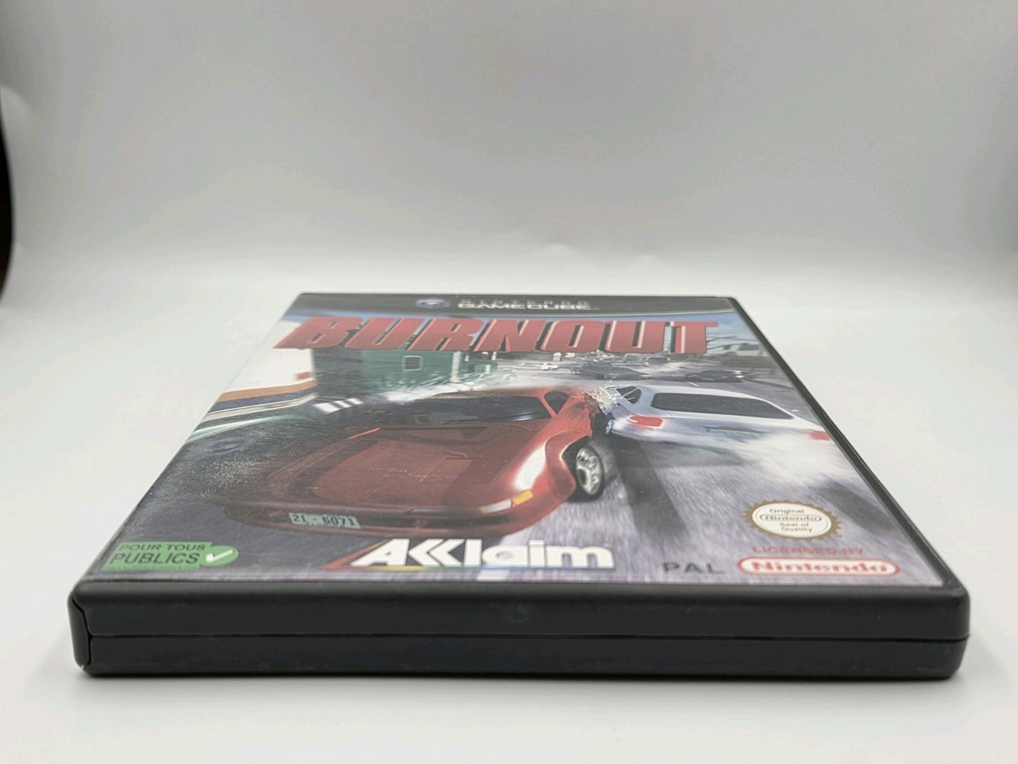 Nintendo GameCube Burnout mit OVP und Anleitung FAH