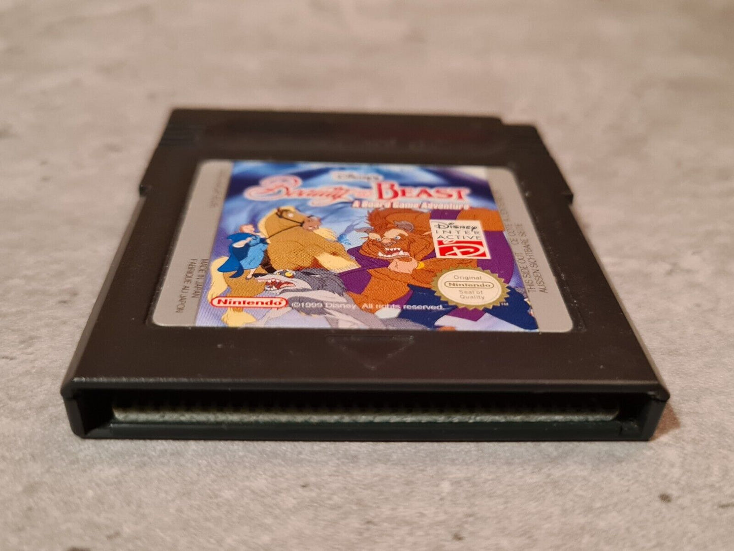 Nintendo Game Boy Color Disney's The Beauty and the Beast EUR Modul - T-Retro-Games