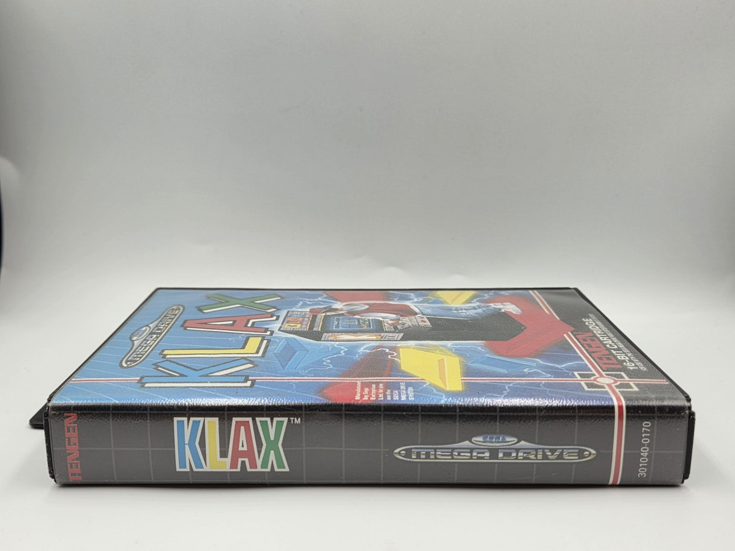 Sega Mega Drive Spiel Klax mit OVP und Anleitung Multilingual