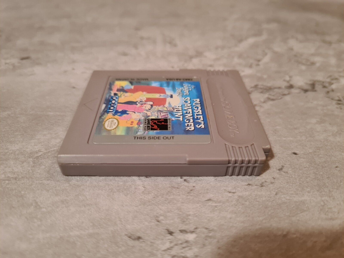 Nintendo Gameboy Classic The Addams Family Pugsley's Scavenger Hunt Modul USA - T-Retro-Games