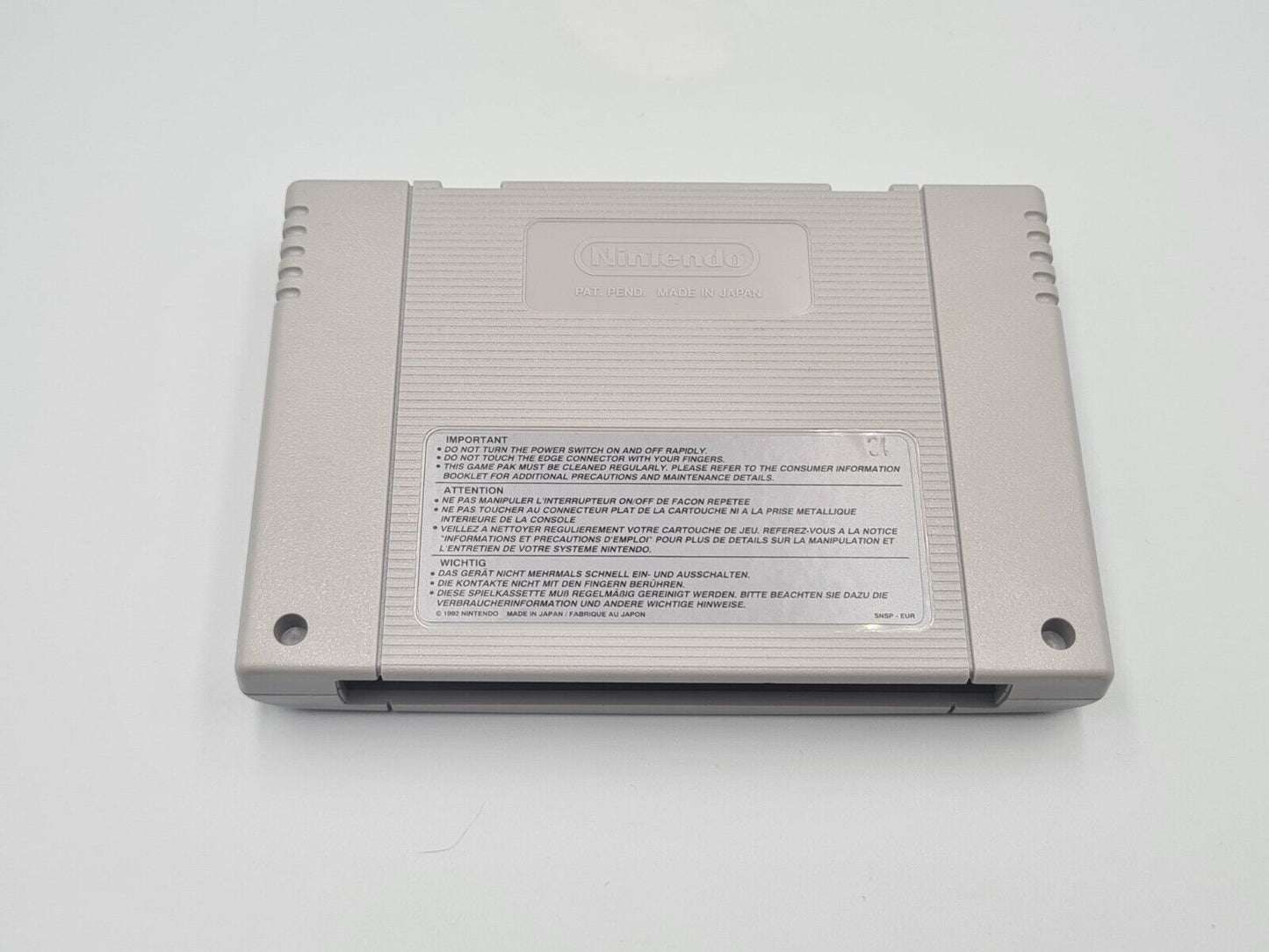 SNES Super Nintendo Earthworm Jim mit OVP und Anleitung EUR - T-Retro-Games