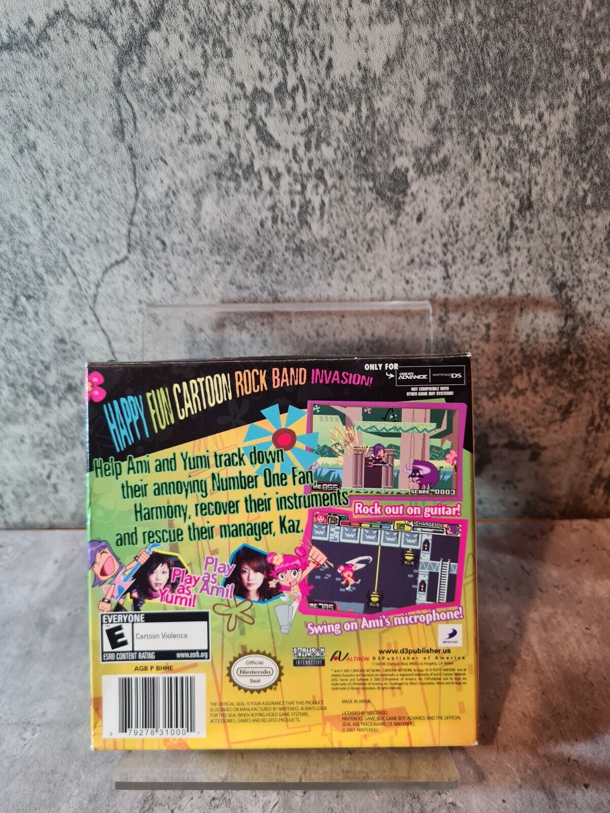 Nintendo Gameboy Advance Puffy AmiYumi Kaznapped mit OVP und Anleitung USA - T-Retro-Games