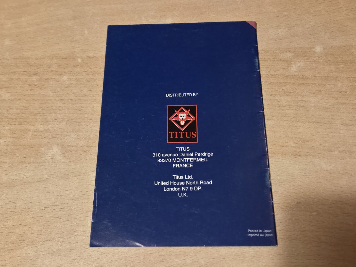 SNES Super Nintendo Oscar Spielanleitung Instruction Booklet EUR