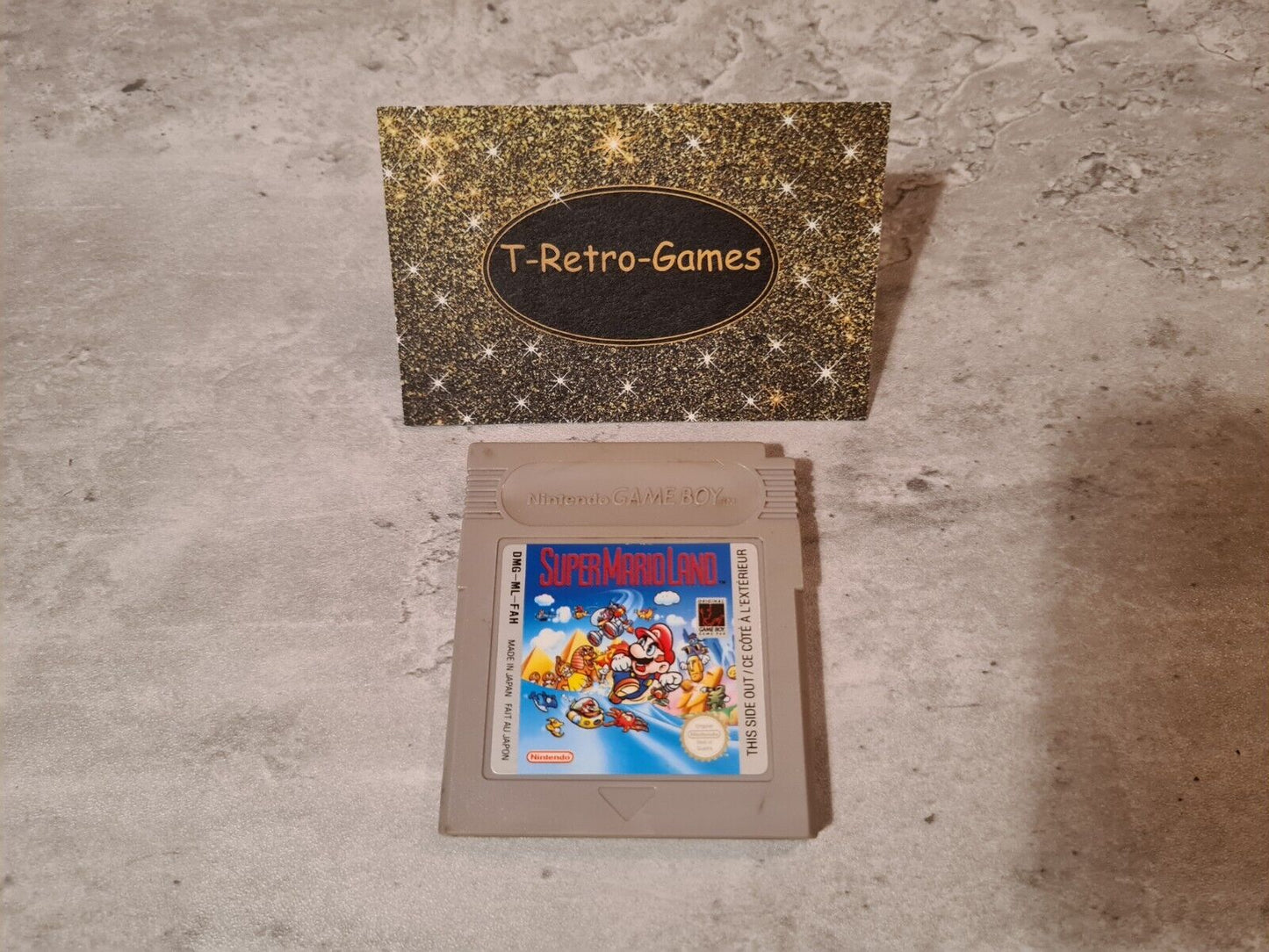 Nintendo Gameboy Classic Spiel Super Mario Land Modul FAH - T-Retro-Games