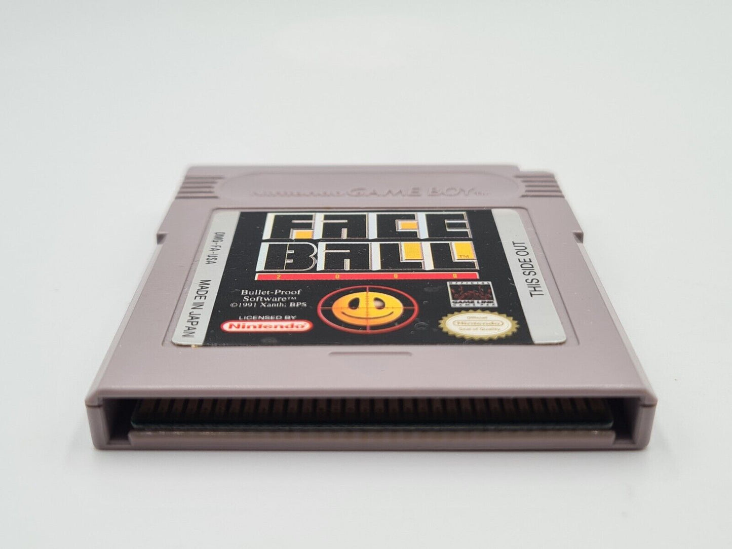 Nintendo Game Boy Classic Spiel Face Ball Modul USA - T-Retro-Games