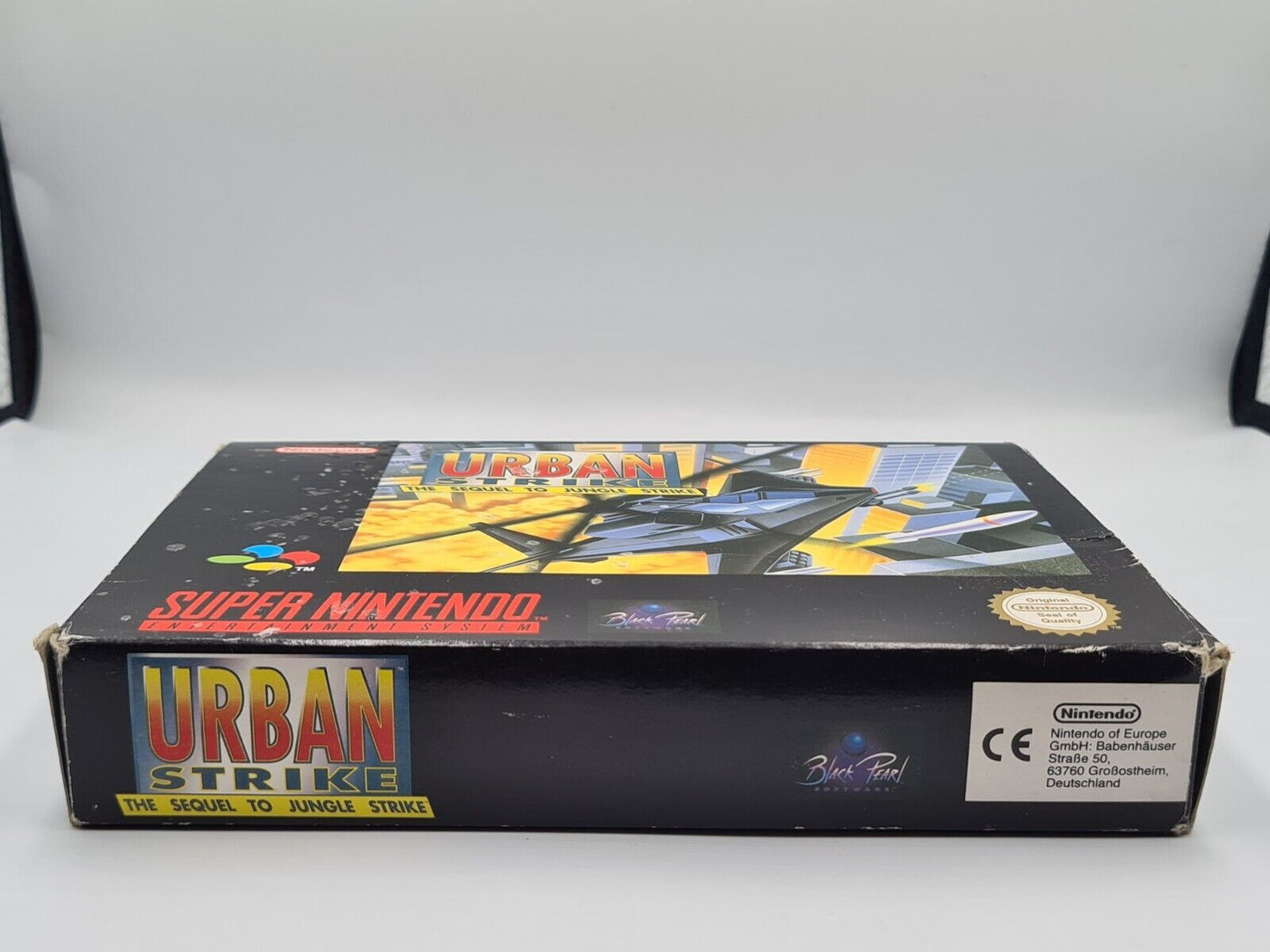 Super Nintendo Urban Strike The Sequel to Jungle Strike + OVP + Anleitung EUR