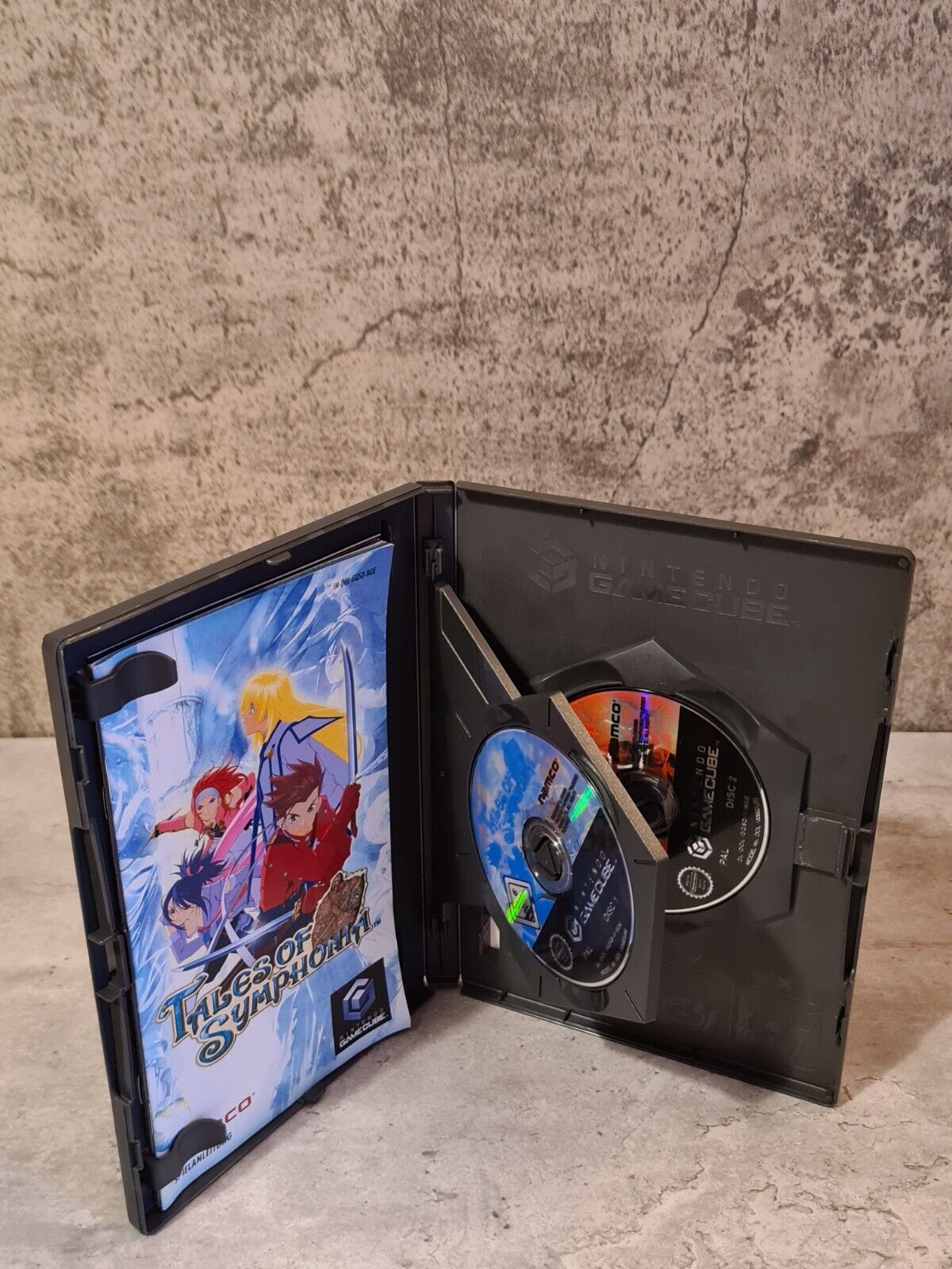 Nintendo GameCube Tales of Symphonia mit OVP und Anleitung NOE 2 Discs - T-Retro-Games
