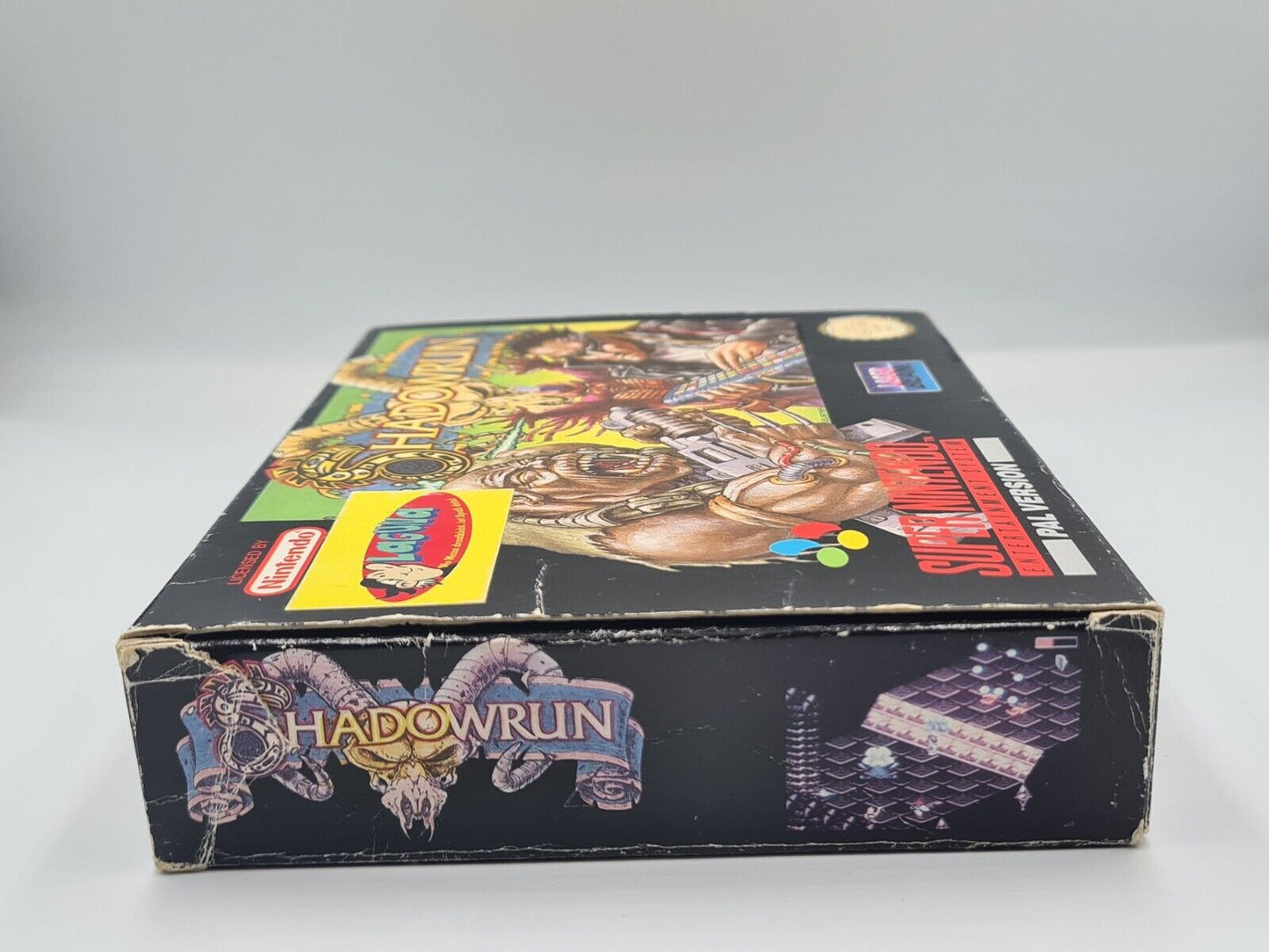 SNES Super Nintendo Shadowrun mit OVP und Anleitung NOE/SFRG - T-Retro-Games
