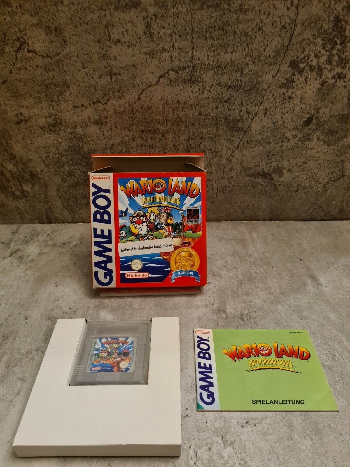 Nintendo Game Boy Wario Land Super Mario Land 3 mit OVP und Anleitung NOE - T-Retro-Games