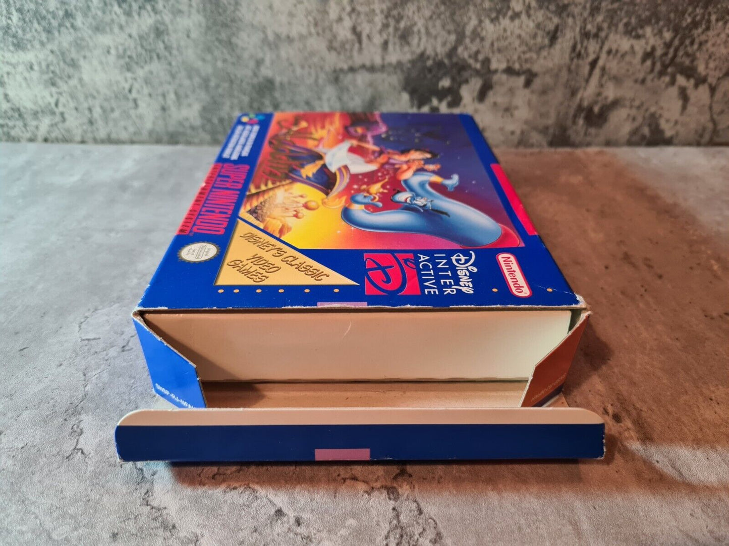 SNES Super Nintendo Disney's Aladdin mit OVP und Anleitung FAH - T-Retro-Games