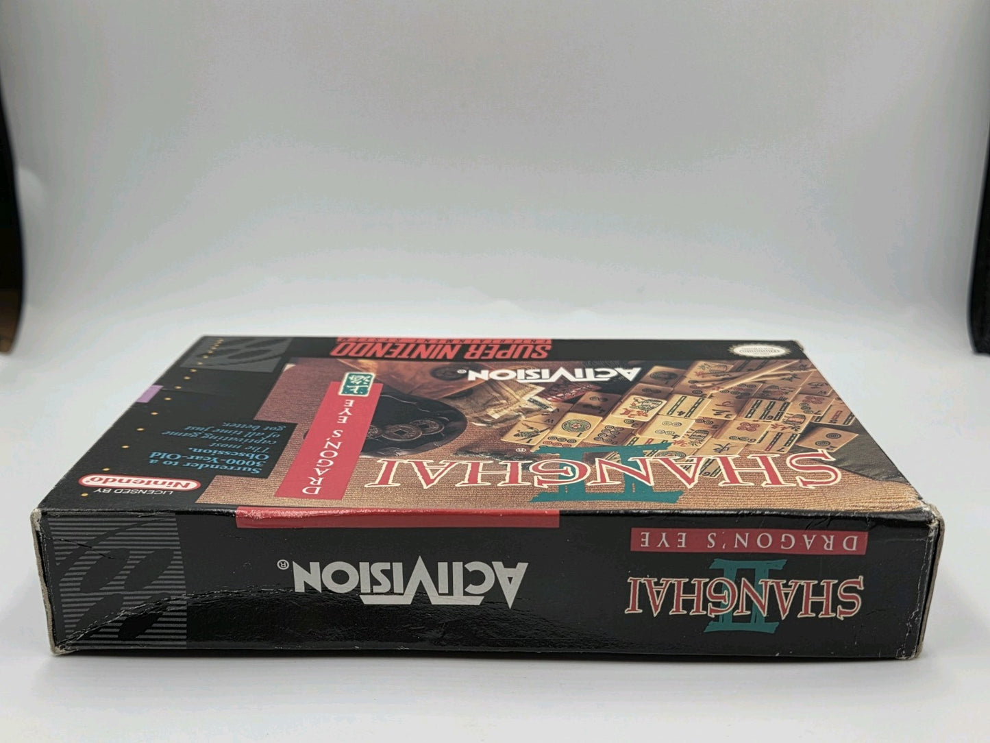 SNES Super Nintendo Shanghai II Dragon's Eye mit OVP und Anleitung NTSC USA