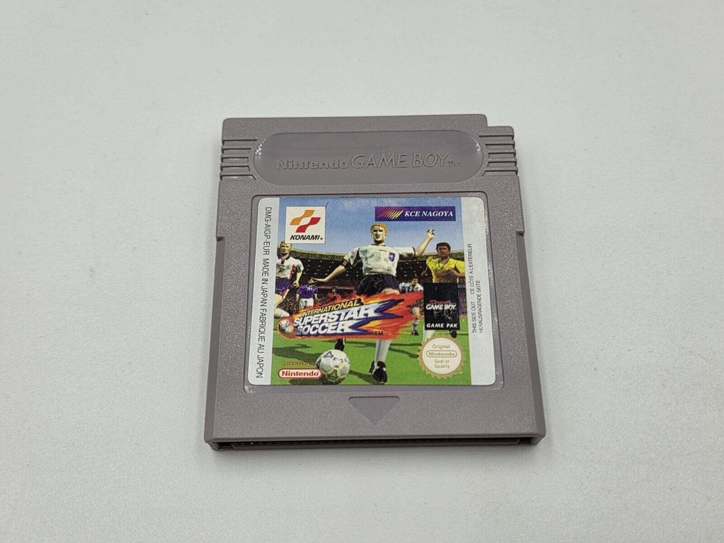 Nintendo Game Boy Classic International Superstar Soccer + OVP und Anleitung EUR - T-Retro-Games