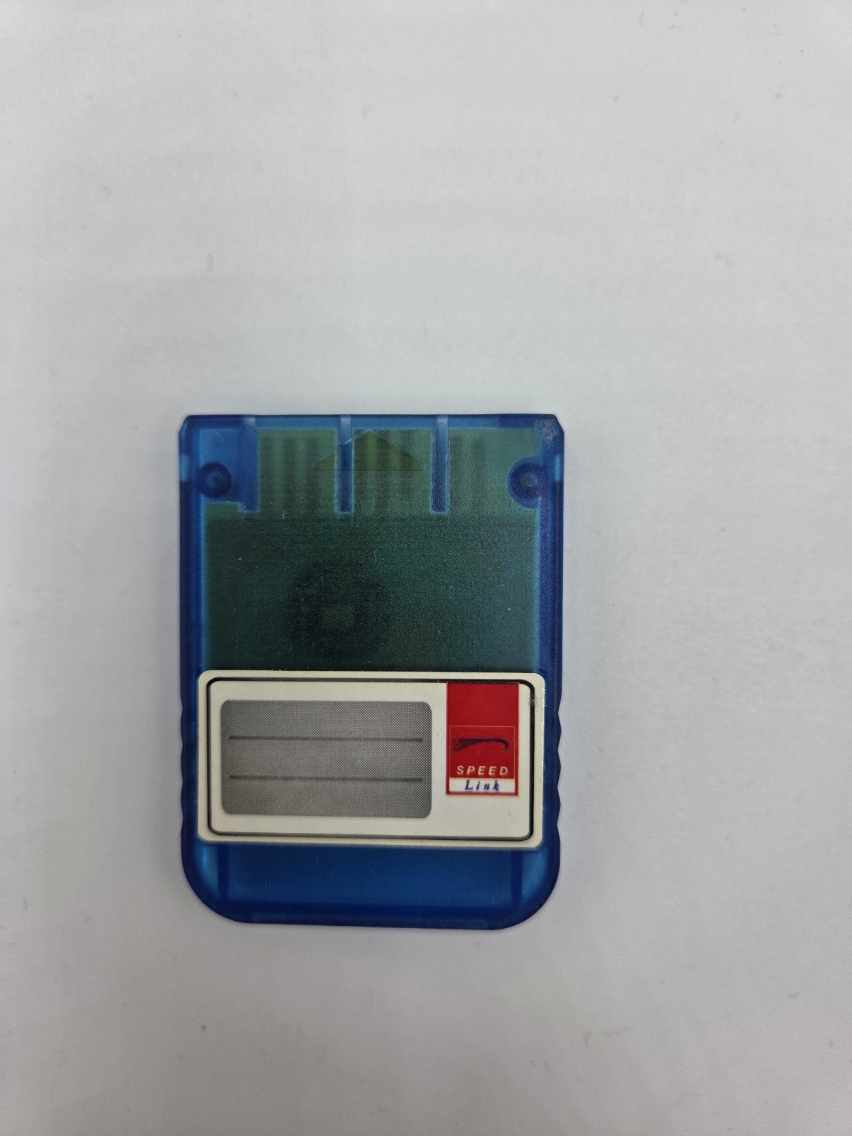 PS1 Playstation 1 Memory Card Blau Speedlink 1MB - T-Retro-Games