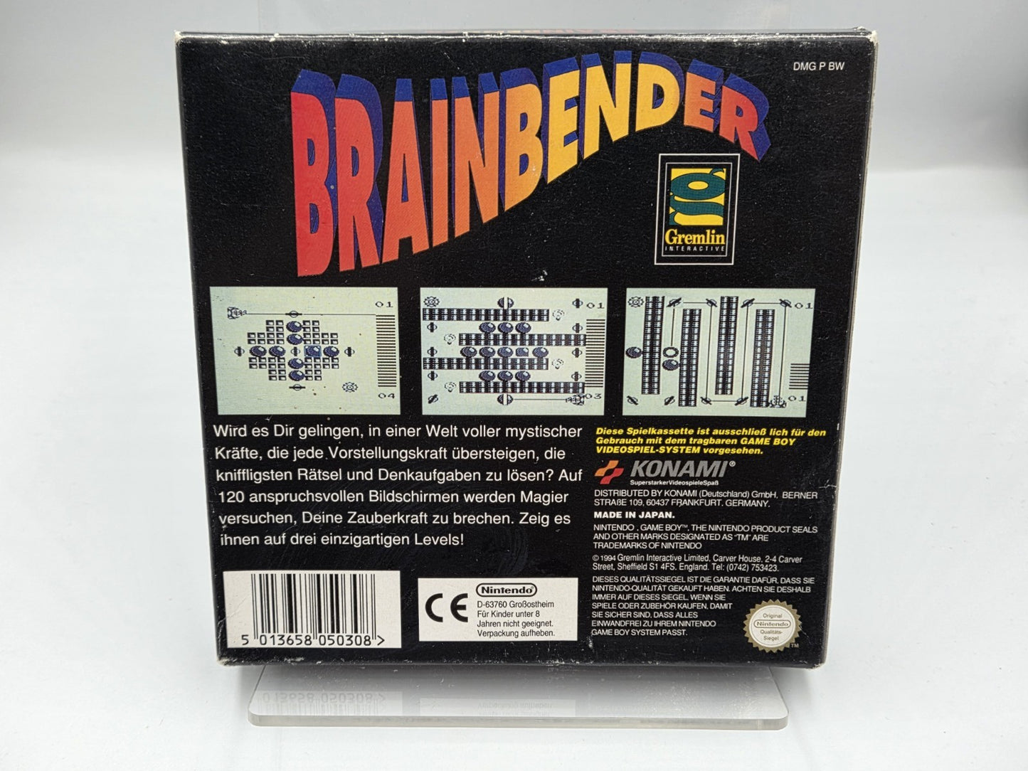 Nintendo Game Boy Classic Brainbender mit OVP und Anleitung NOE - T-Retro-Games