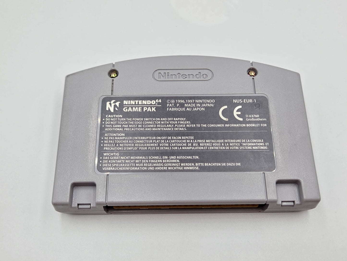 N64 Nintendo 64 The Legend of Zelda Ocarina of Time mit OVP und Anleitung NOE - T-Retro-Games