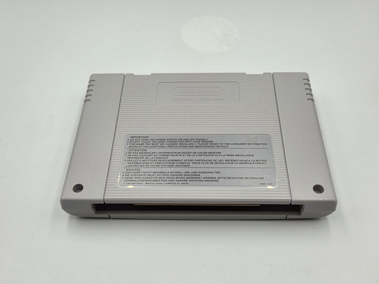 SNES Super Nintendo Judge Dredd mit OVP und Anleitung EUR