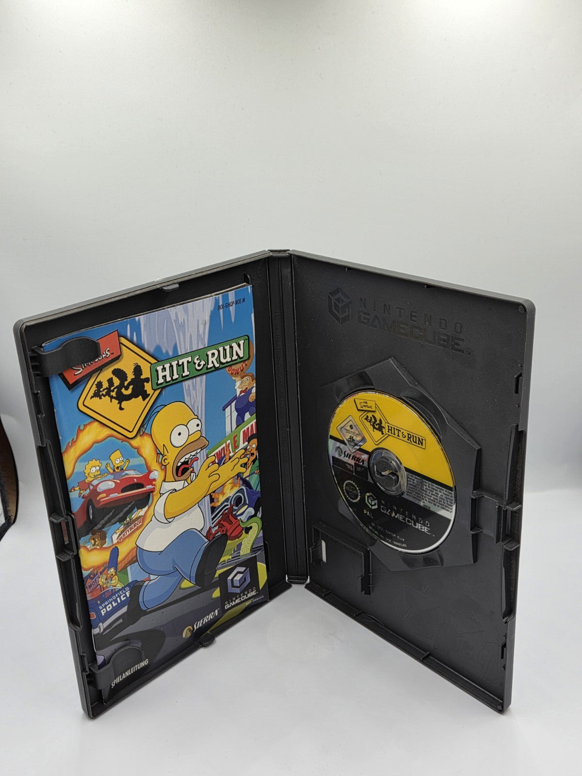 Nintendo GameCube The Simpsons Hit & Run mit OVP und Anleitung NOE
