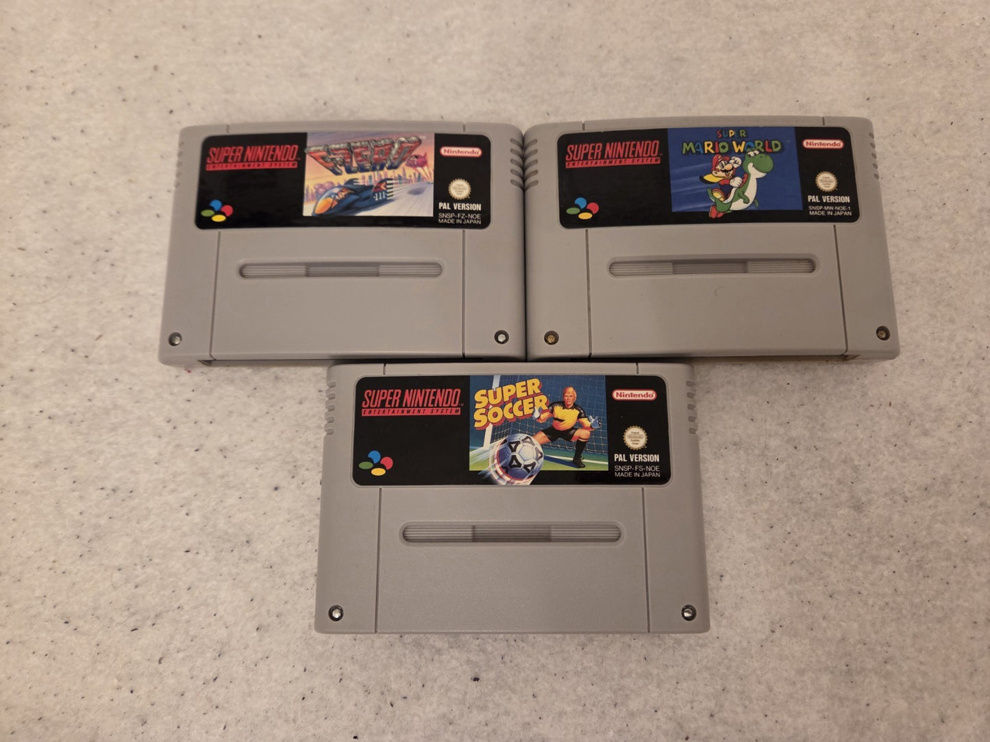 SNES Super Nintendo Power Set 3 Konsole Console NOE OVP 3 Spiele - T-Retro-Games