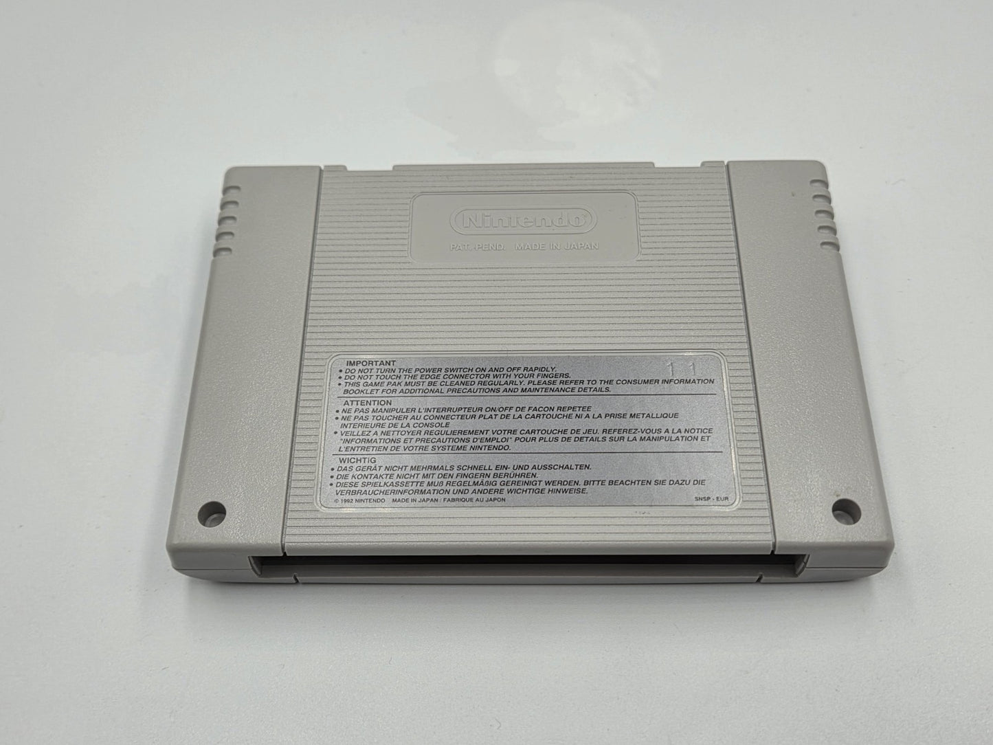 SNES Super Nintendo Joe & Mac 3 mit OVP und Anleitung EUR - T-Retro-Games