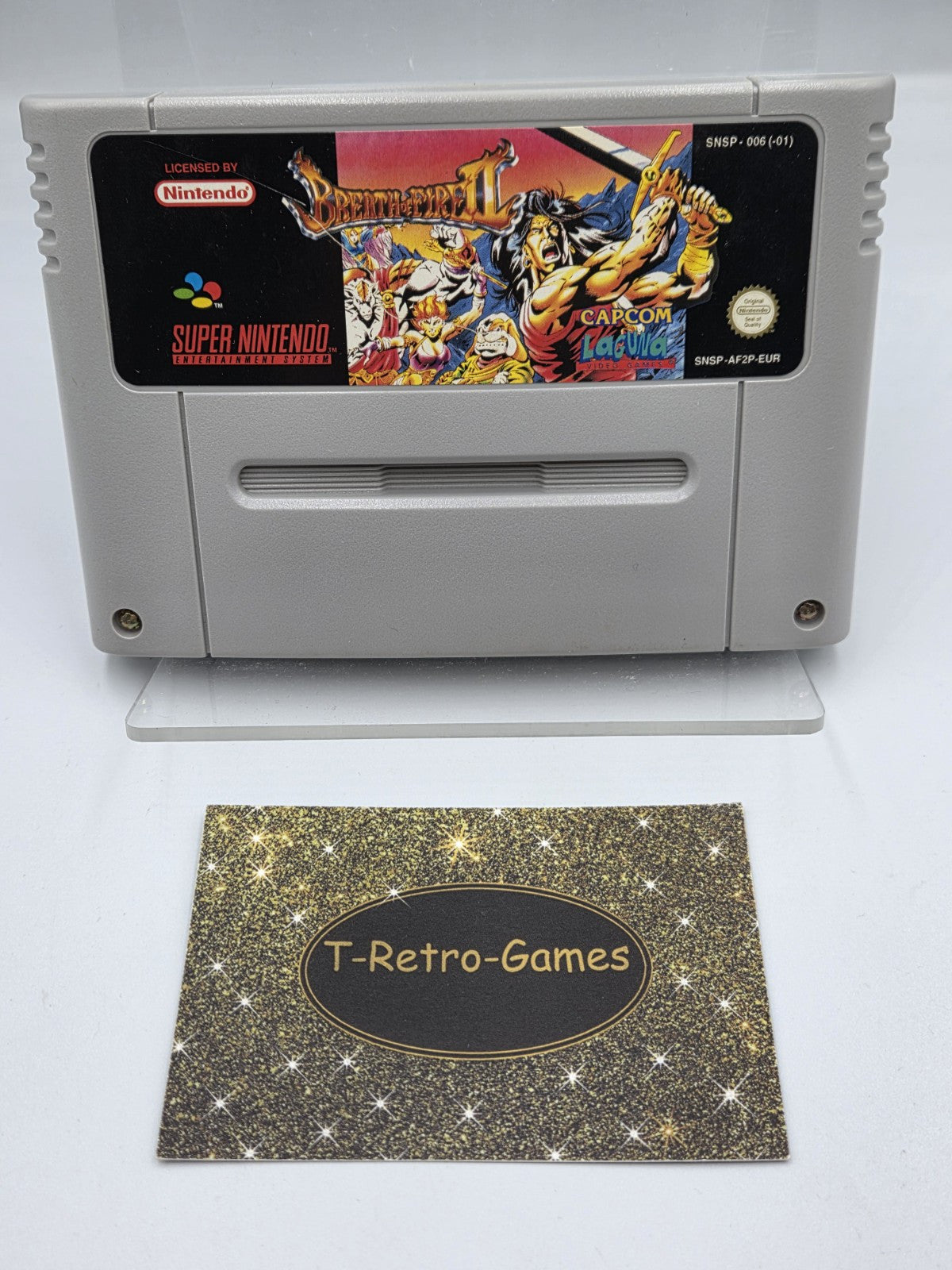 SNES Super Nintendo Breath of Fire II 2 Modul EUR - T-Retro-Games