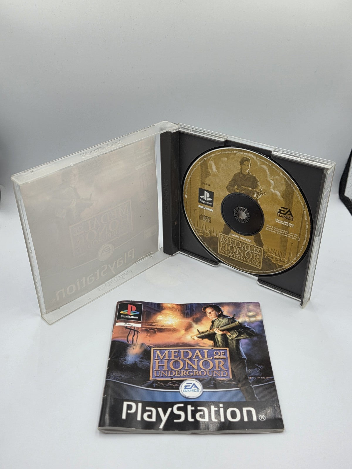PS1 Playstation 1 Medal of Honor Underground mit OVP und Anleitung Multilingual