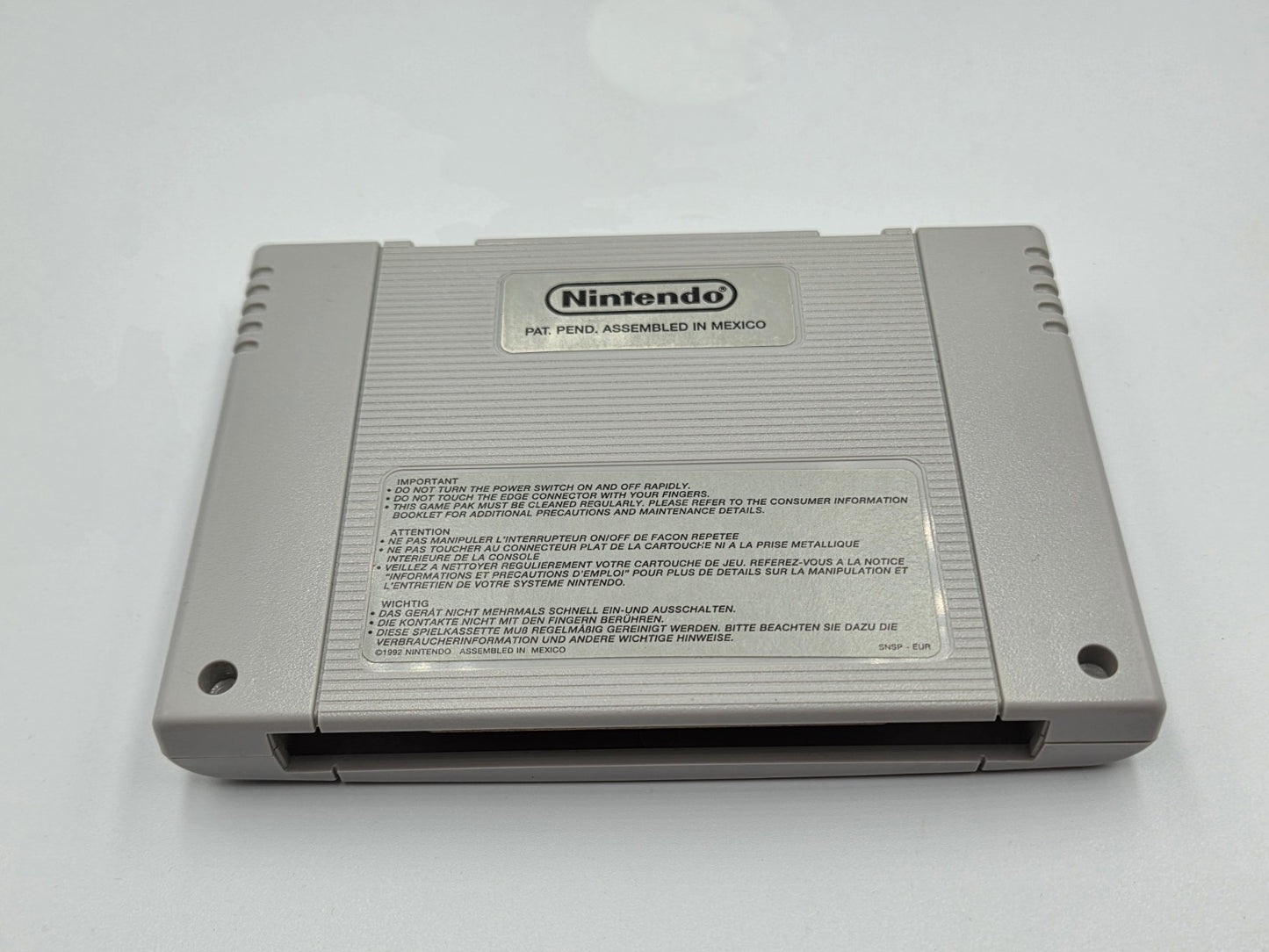 SNES Super Nintendo Alien 3 mit OVP und Anleitung EUR - T-Retro-Games