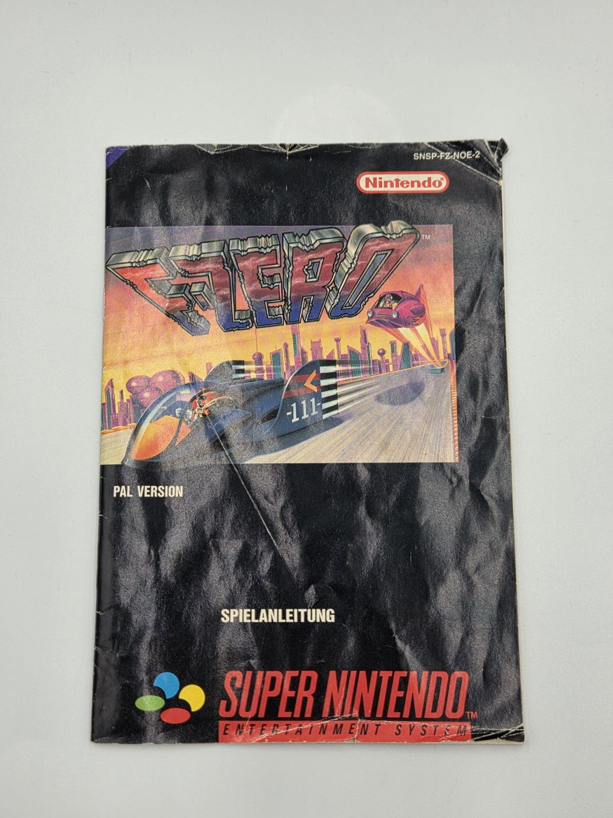 SNES Super Nintendo F-Zero mit OVP und Anleitung NOE - T-Retro-Games