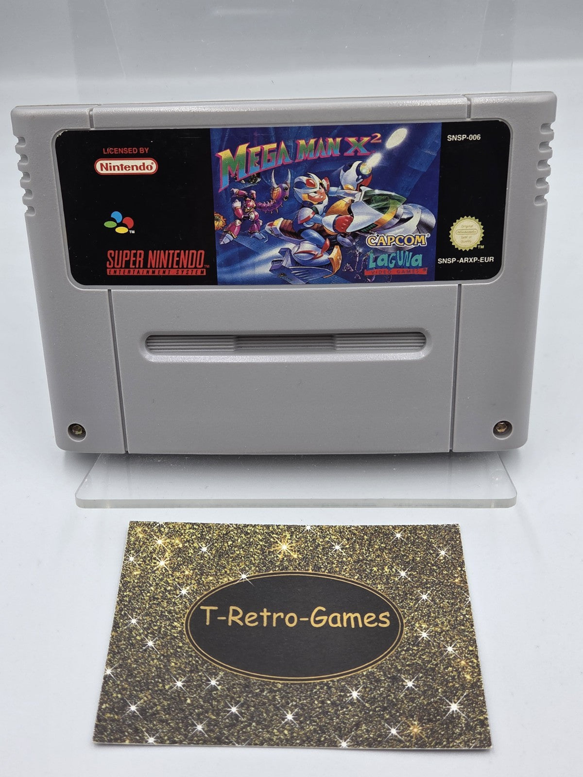 SNES Super Nintendo Mega Man X2 Modul EUR - T-Retro-Games