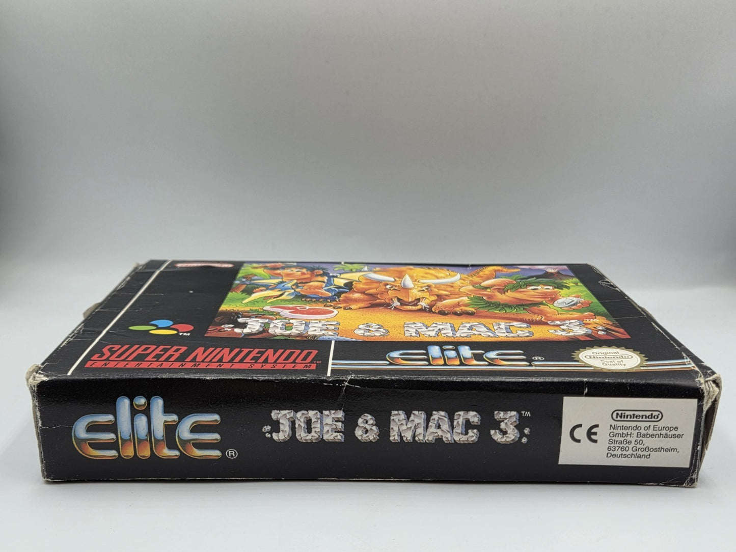 SNES Super Nintendo Joe & Mac 3 mit OVP und Anleitung EUR - T-Retro-Games