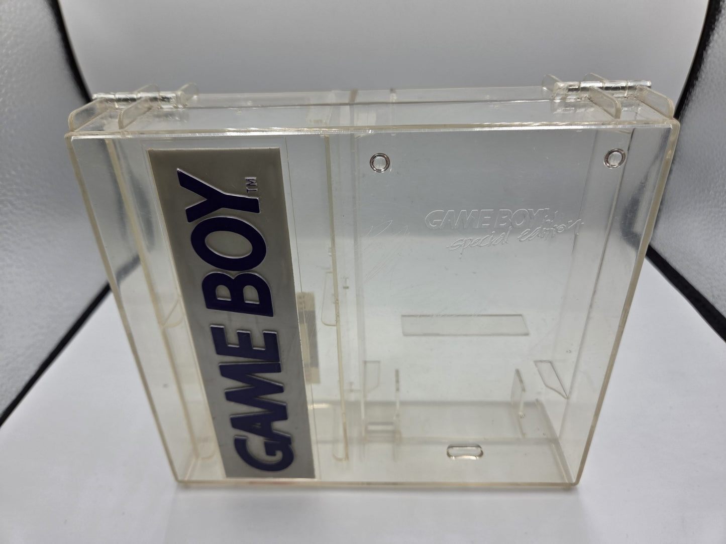 Nintendo Game Boy Classic Magic White Konsole Console mit Case Special Edition - T-Retro-Games