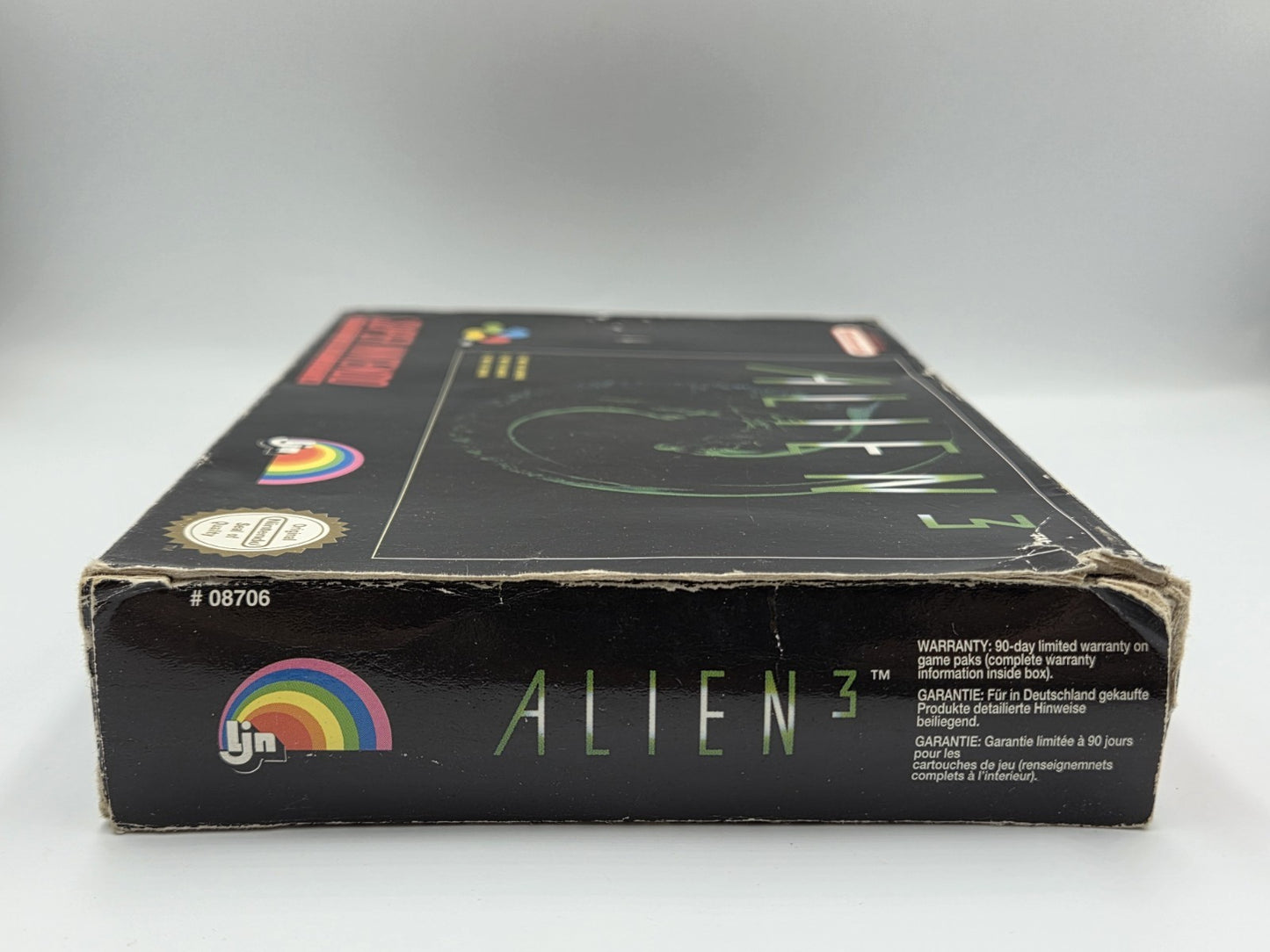 SNES Super Nintendo Alien 3 mit OVP und Anleitung EUR - T-Retro-Games