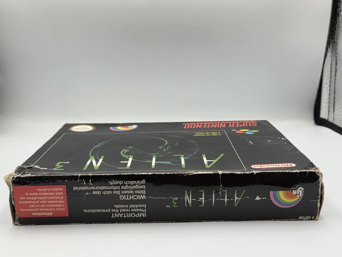 SNES Super Nintendo Alien 3 mit OVP und Anleitung EUR - T-Retro-Games
