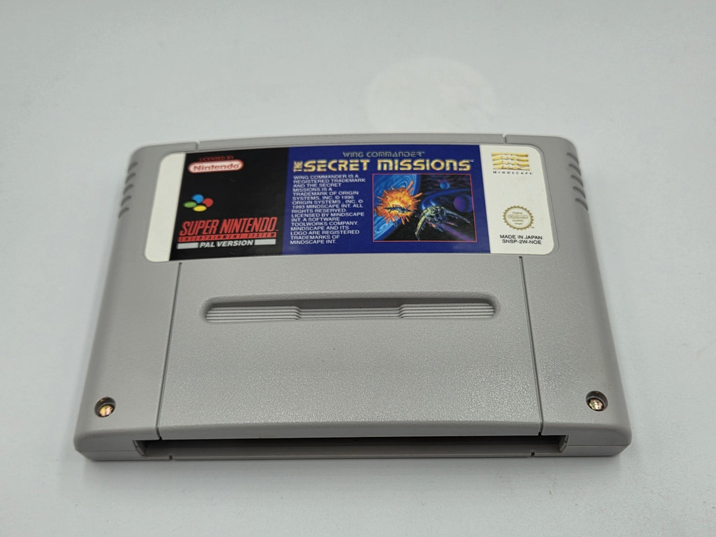 SNES Super Nintendo Wing Commander The Secret Missions mit OVP und Anleitung NOE