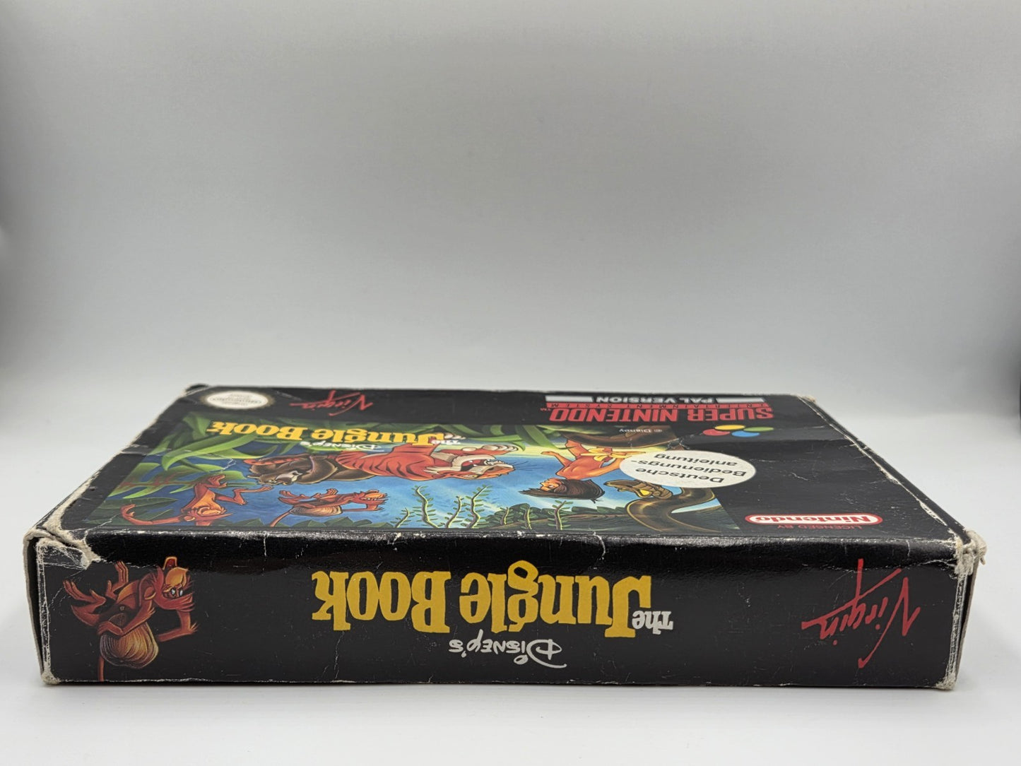 SNES Super Nintendo Disney's The Jungle Book mit OVP und Anleitung UKV - T-Retro-Games