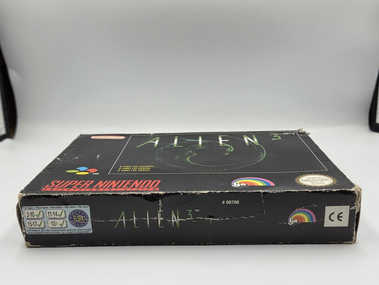 SNES Super Nintendo Alien 3 mit OVP und Anleitung EUR - T-Retro-Games