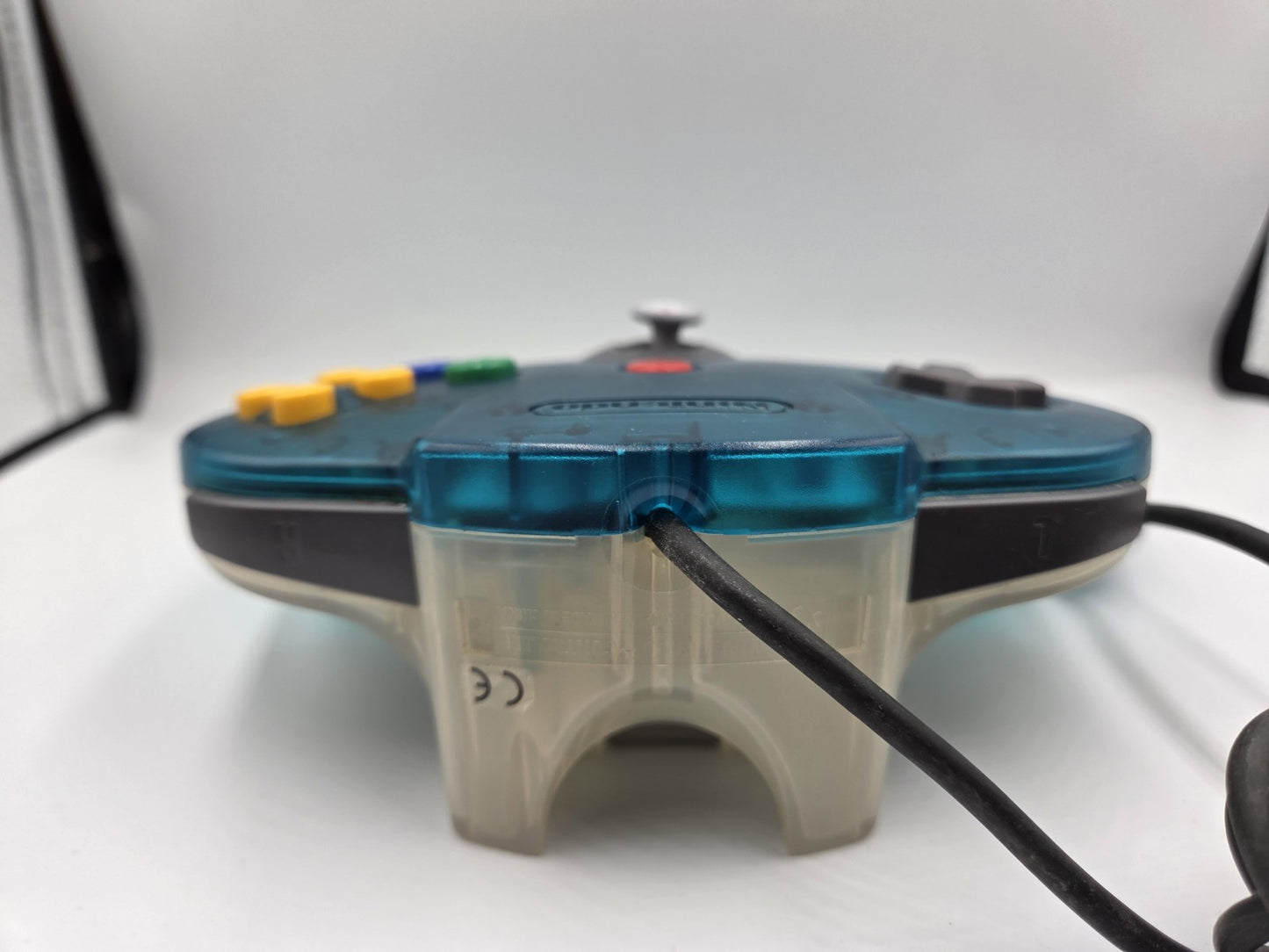 Nintendo 64 N64 Controller Clear Blue Transparent - T-Retro-Games