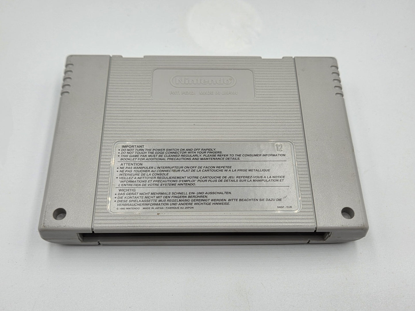 SNES Super Nintendo F-Zero mit OVP und Anleitung NOE - T-Retro-Games