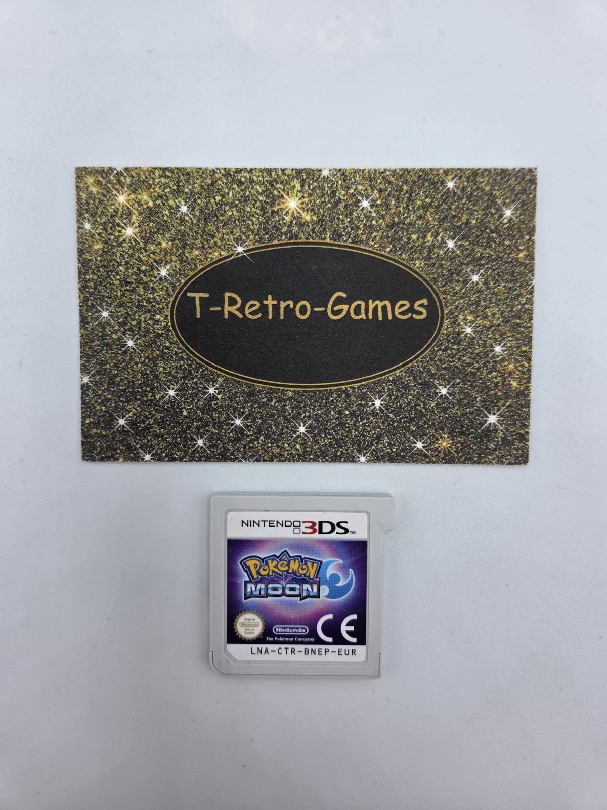 Nintendo 3DS Pokemon Moon nur Speicherkarte Modul EUR - T-Retro-Games