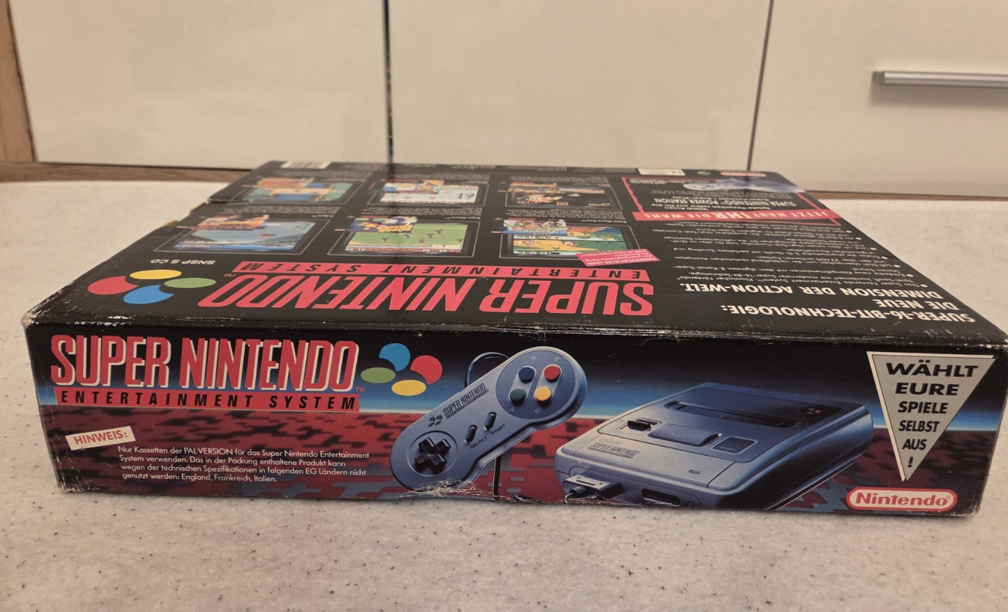SNES Super Nintendo Power Station Konsole Console NOE OVP - T-Retro-Games