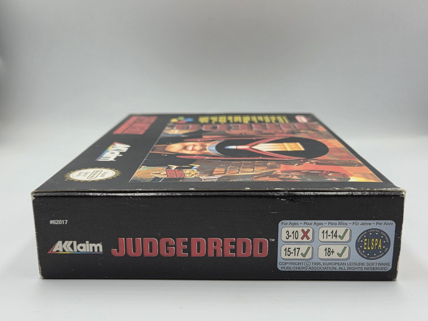 SNES Super Nintendo Judge Dredd mit OVP und Anleitung EUR
