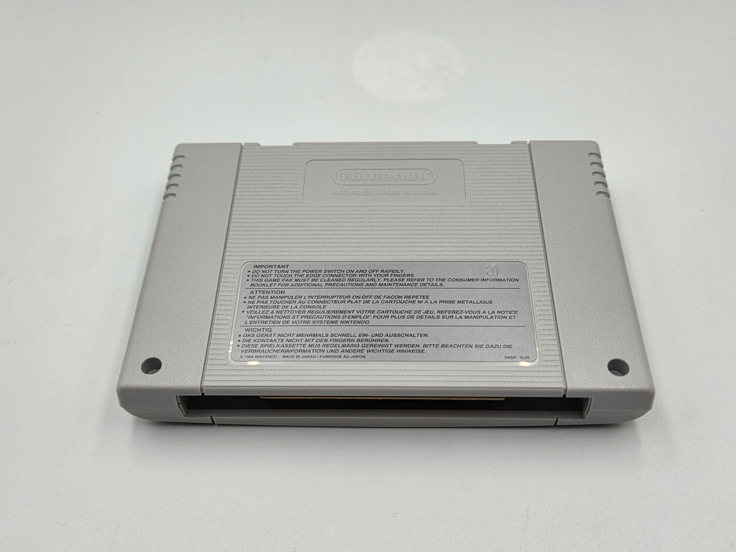 SNES Super Nintendo Judge Dredd mit OVP und Anleitung EUR - T-Retro-Games