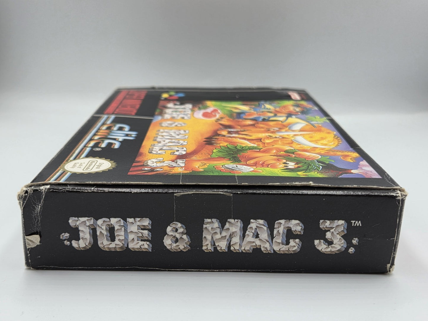 SNES Super Nintendo Joe & Mac 3 mit OVP und Anleitung EUR - T-Retro-Games