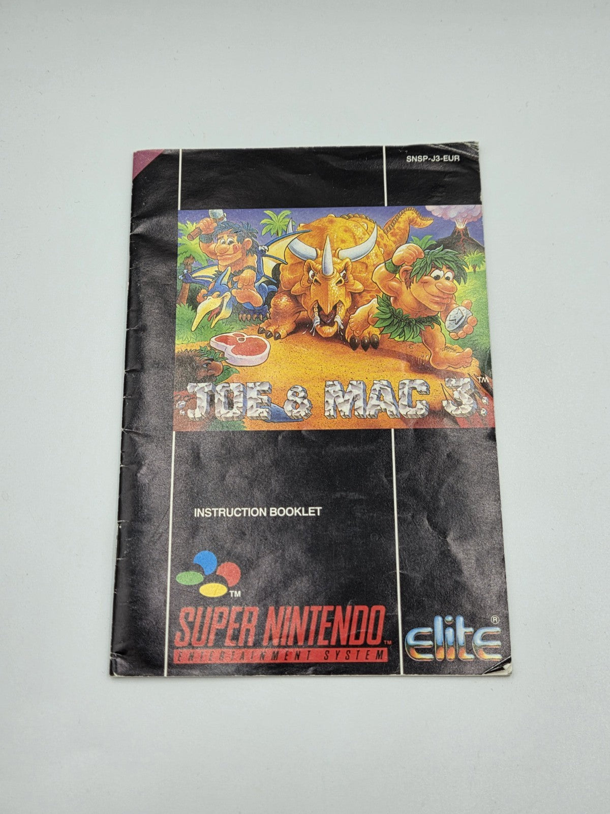 SNES Super Nintendo Joe & Mac 3 mit OVP und Anleitung EUR - T-Retro-Games