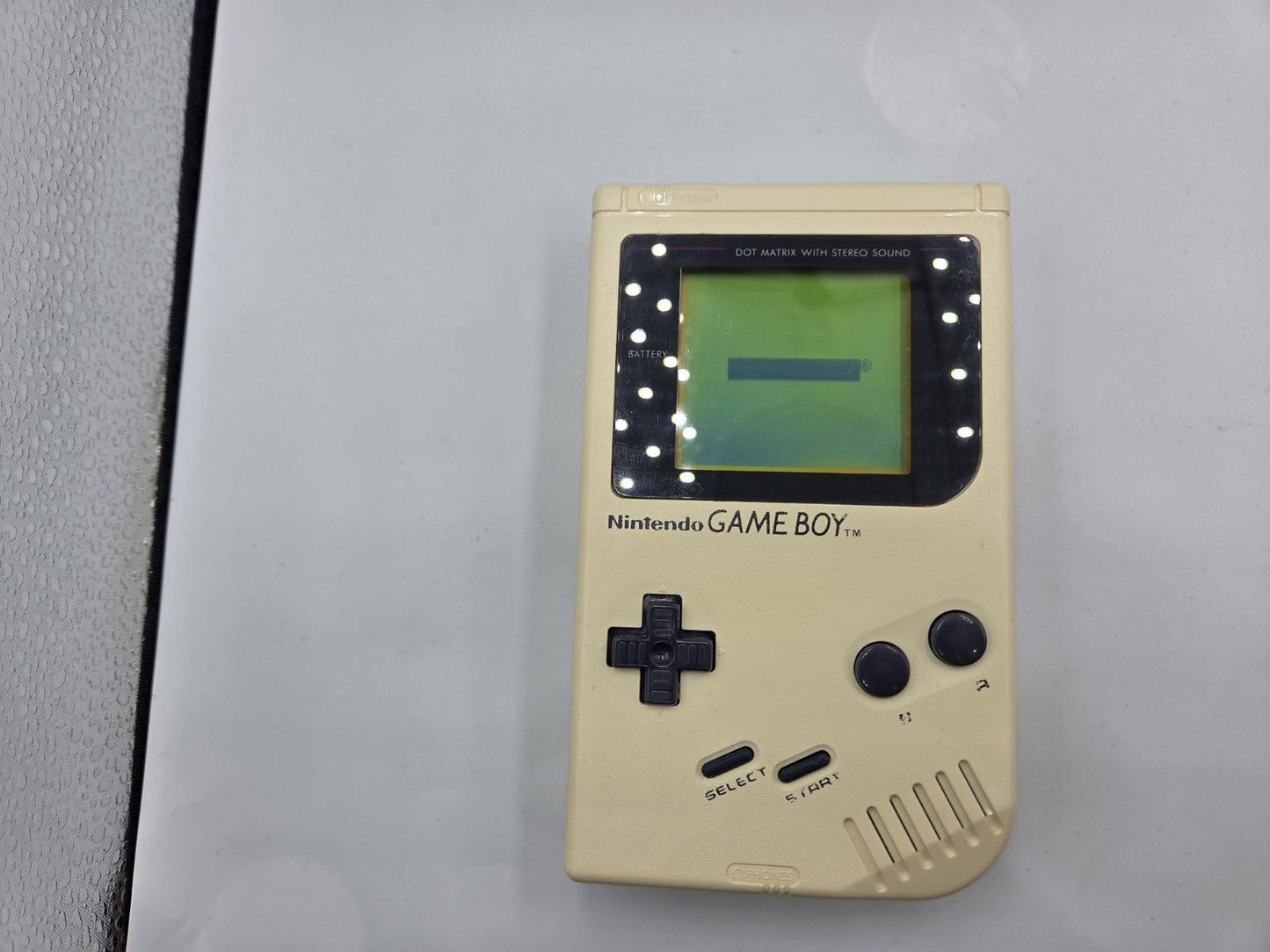 Nintendo Game Boy Classic Magic White Konsole Console mit Case Special Edition - T-Retro-Games