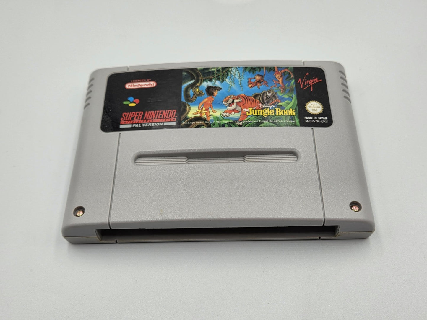 SNES Super Nintendo Disney's The Jungle Book mit OVP und Anleitung UKV - T-Retro-Games