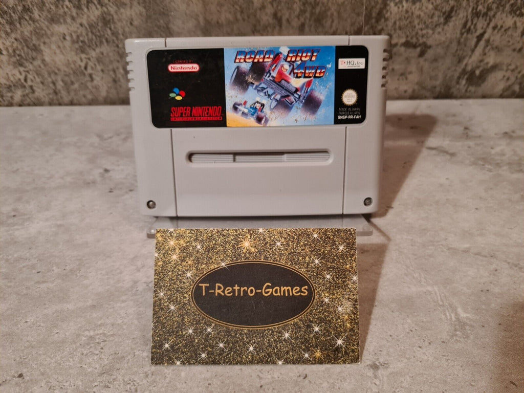 SNES Super Nintendo Road Riot 4wd Modul FAH - T-Retro-Games 