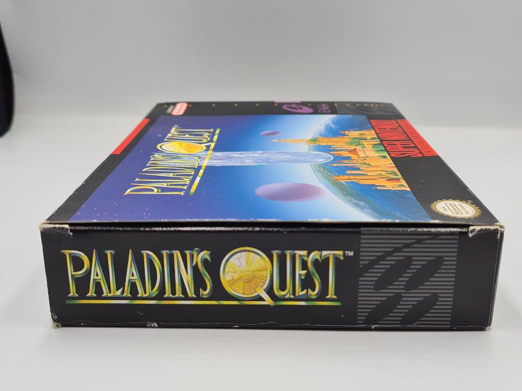 SNES Super Nintendo Paladin's Quest mit OVP und Anleitung + Karte NTSC-USA - T-Retro-Games 