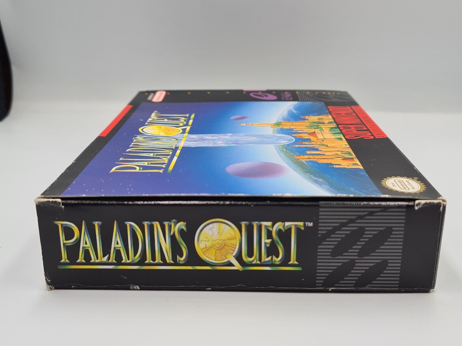 SNES Super Nintendo Paladin's Quest mit OVP und Anleitung + Karte NTSC-USA - T-Retro-Games 