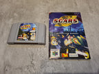 N64 Nintendo 64 S.C.A.R.S mit OVP und Anleitung EUR - T-Retro-Games 