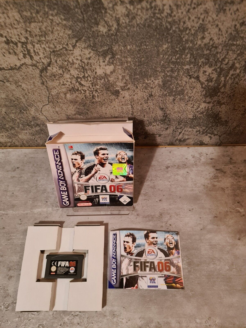 Nintendo Gameboy Advance Fifa 06 mit OVP und Anleitung NOE - T-Retro-Games 